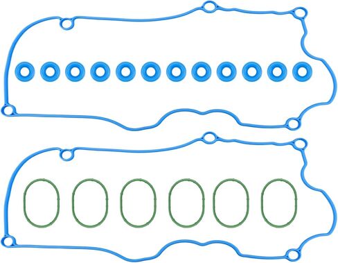 VS50529R Engine Valve Cover Gasket Set Kit Fits for 2000-2011 Ford Explorer Sport Trac Ranger, 2002-2010 Mercury Mountaineer, 2001-2010 Mazda B4000, 2005-2009 Land Rover LR3, Replace VS50323 in Kuwait