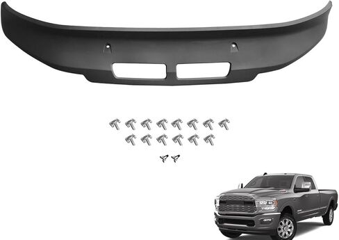 مناسب لسد الهواء السفلي الأمامي لـ 2019-2024 Ram 2500 3500 - يناسب Big Horn، Laramie، Limited، Tradesman، Rebel - بديل بلاستيكي رمادي لـ 68384301AB وCH1090165 in Kuwait