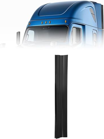 HECASA Upper Cab Fairing & Fairing Extension Compatible with 2008-2020 Freightliner Cascadia Replacement for A2267507000 Cabin Air Deflector Fairing Extension Plastic Left Driver Side in Kuwait