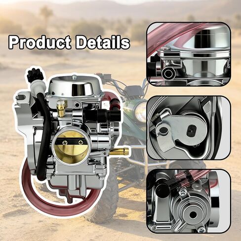 Carburetor with Air Filter Oil Filter Spark Plug Fit for Suzuki Eiger 400 LT-F400 LTF400 LT-A400 LT-A400F 2x4 4x4 2002-2007 ATV Carb Replacement in Saudi Arabia