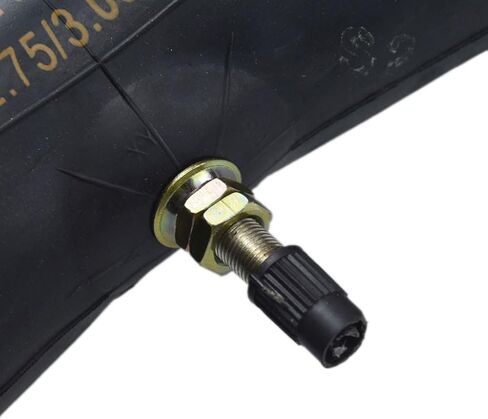 2.50-12 2.75-12 Motorcycle Tire Tube 2.75/2.50-12 80/100-12 12" Wheel Inner Tube Straight Schradar Valve for Pit Dirt Bike Motorcycle XR70 CRF70 KLX110 SDG SSR Stomp Demon Orion Atomic 50cc -125cc in Kuwait