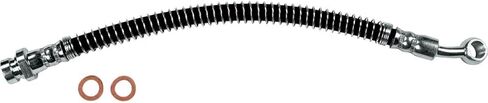 Rear Left & Right Brake Hose, Hydraulic Hose fits Kia Optima 2.4L 2006 2007 2008 2009 2010, fits Optima 2.7L 2006 2007 2008 2009 2010 2 PCS in Kuwait