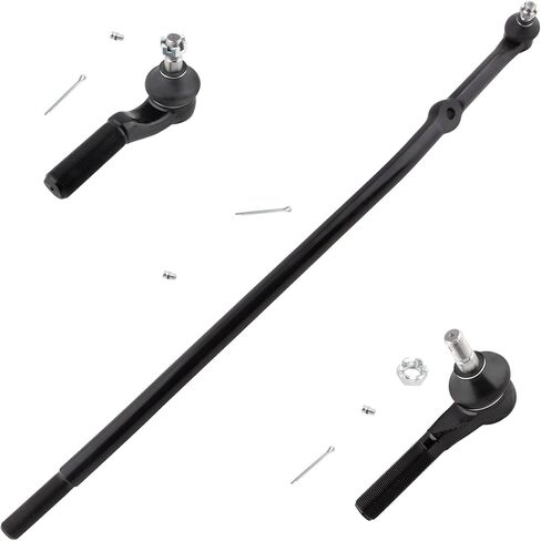 BOXI 3 قطع قضبان ربط أمامية داخلية + خارجية تناسب Ford E-250 2003-2006 E-250/E-350 Econoline 1992-2002 E-350/E-450 Super Duty 1999-2005 / تناسب المركبات ذات العجلات الخلفية الفردية فقط / ES3202 ES3203 DS1287 in Kuwait