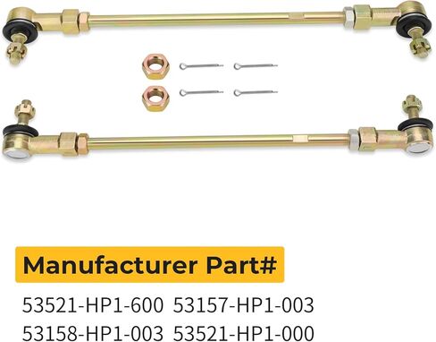 M MATI قضيب ربط يسار يمين ينتهي Assy لهوندا TRX450R 2004-2009 TRX450ER 2006-2014 53521-HP1-600 53157-HP1-003 53158-HP1-003 53521-HP1-000 in Kuwait