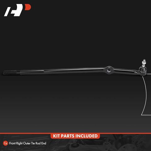 A-Premium Front Outer Right Tie Rod End, Compatible with Dodge Ram 1500 2006-2008, Ram 2500 2003-2008, Ram 3500 2003-2008 in Kuwait