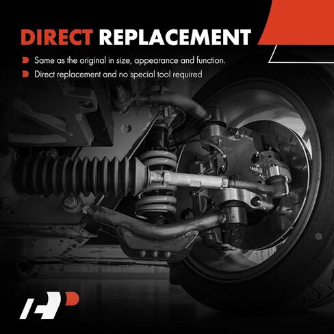 A-Premium Front Outer Right Tie Rod End, Compatible with Dodge Ram 1500 2006-2008, Ram 2500 2003-2008, Ram 3500 2003-2008 in Kuwait
