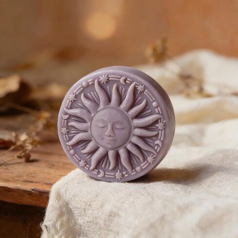 Sun Face Candle Mold Sun Goddess Candle Silicone Molds for Candles Making Resin Casting Aromatherapy Candles Handmade Wax Home Decor in Kuwait