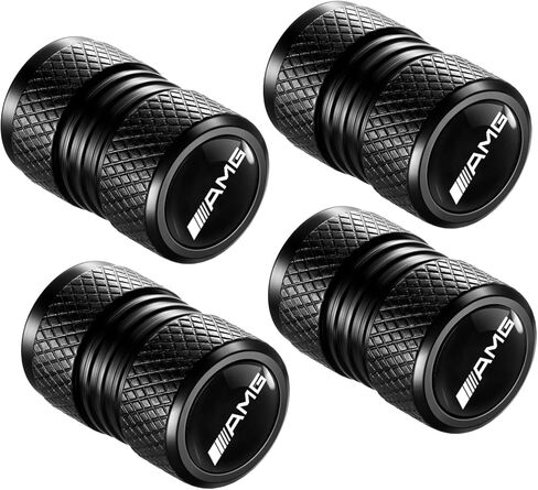 4-Pack Tire Valve Stem Caps for Tesla Model 3, S, X, Y, Car Decorative Accessories, Aluminum Alloy Valve Stem Caps-TSL in Kuwait