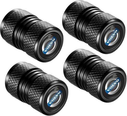 4-Pack Tire Valve Stem Caps for Tesla Model 3, S, X, Y, Car Decorative Accessories, Aluminum Alloy Valve Stem Caps-TSL in Kuwait