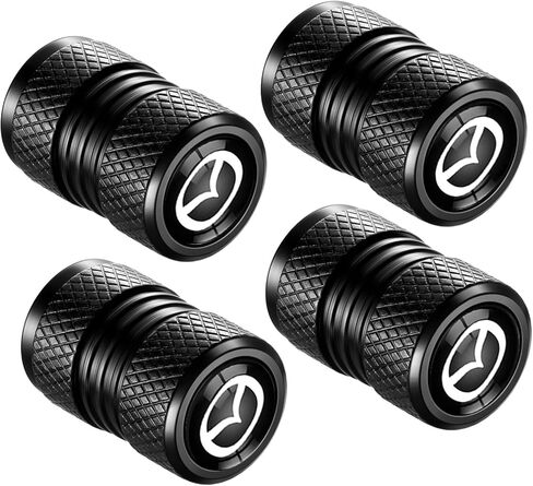 4-Pack Tire Valve Stem Caps for Tesla Model 3, S, X, Y, Car Decorative Accessories, Aluminum Alloy Valve Stem Caps-TSL in Kuwait