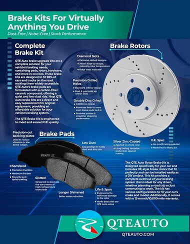 PM Auto Front Right 329.95mm Drilled Slotted Brake Disc Rotors Replacement For 2007-2014 Chevrolet Suburban 1500 in Kuwait