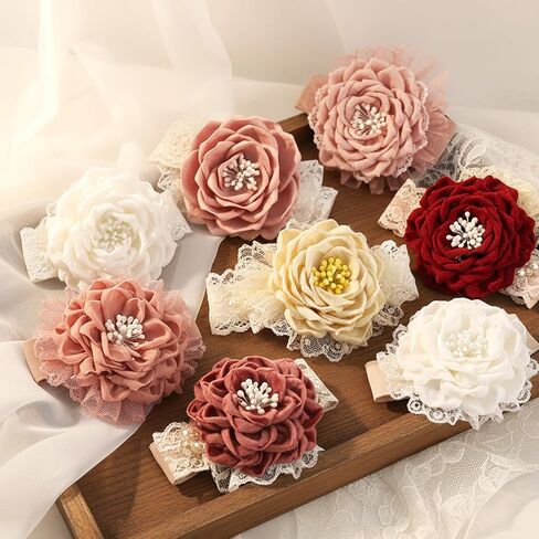 1200Pcs Artificial Stamens for Flower Making Flower Stamens for Crafts Floral Stamen for Flowers Assorted 8 Color Double Heads Floral Design Stamen Supplies DIY Wedding Home Decoration in Kuwait