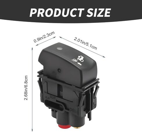 3275-002 Air Suspension Dump Valve Control Switch, Replacement for GT Development Kenworth, Replaces 3275002 G90-1066-02 G90106602 in Kuwait