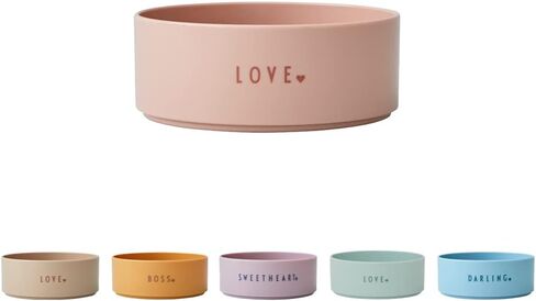 Design Letters Mini Favourite Tritan Kids Bowl | Unbreakable Toddler Bowl with Letters | Dinnerware Bowls for Kid | Suction Bowl for Babies BPA/BPS Free | Breakfast Bowls Drop Safe| Cereal & Soup Bowl in Saudi Arabia