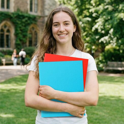 Two Pocket Folders, 6 Pack Paper Folders with Pockets, Durable Thick Paper File Folders, Fit Letter Size Paper, 6 Assorted Colors for Office, Home, Business, School Supplies in Saudi Arabia