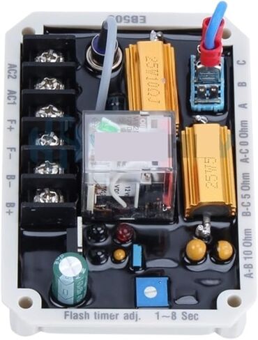 1pcs EB500 Generator AVR Automatic Voltage Regulator Stabilizer Control Panel Module Reverse Current Protection in Saudi Arabia
