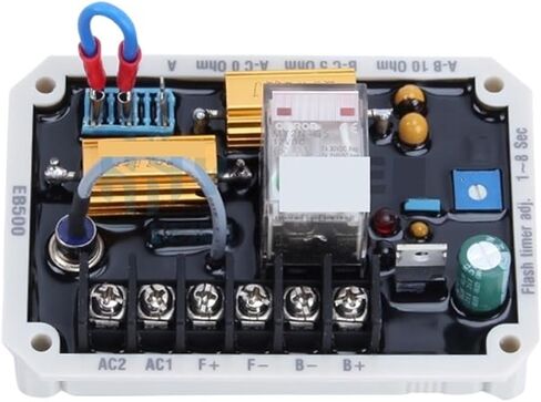 1 قطعة EB500 مولد AVR منظم جهد كهربائي أوتوماتيكي استقرار وحدة لوحة التحكم عكس الحماية الحالية in Saudi Arabia
