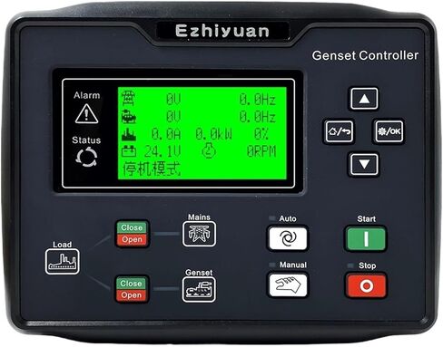 HGM6120CAN Smartgen Diesel Generator Controller AMF Auto Start Stop Control Module Panel Parts with R485 in Saudi Arabia