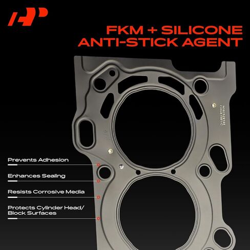 حشية رأس أسطوانة المحرك A-Premium L4 1.8L متوافقة مع Toyota Corolla 1998-2008، Matrix 2003-2008، Celica 2000-2005، MR2 Spyder 2000-2005 وChevrolet Prizm 1998-2002 وPontiac Vibe 2003-2008 in Kuwait