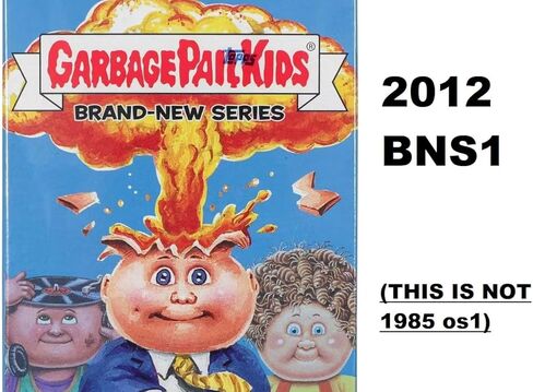 Garbage Pail Kids Series 1 Full Set 110 Cards in Saudi Arabia