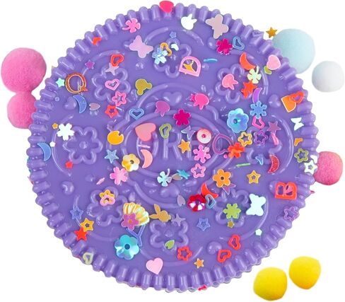 ORB Tabalicious Taba-Pops Jumbo Purple TABA Squishy Cookie - سوبر لينة، جامبو الحجم كوكي ساندويتش - اسحق، ضغط، قرصة لتخفيف التوتر - لعب الغذاء اسفنجي ألعاب تململ للأطفال والكبار in Kuwait