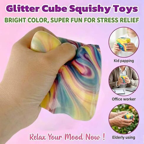 Ice Cream Squeeze Squishy,Summer Sensory Stress Relief,Squishies Slow Rising Fidget Toy Suitable for Everyone in Kuwait