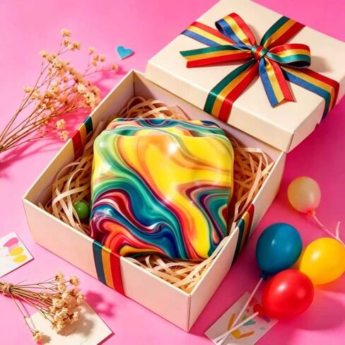 Ice Cream Squeeze Squishy,Summer Sensory Stress Relief,Squishies Slow Rising Fidget Toy Suitable for Everyone in Kuwait