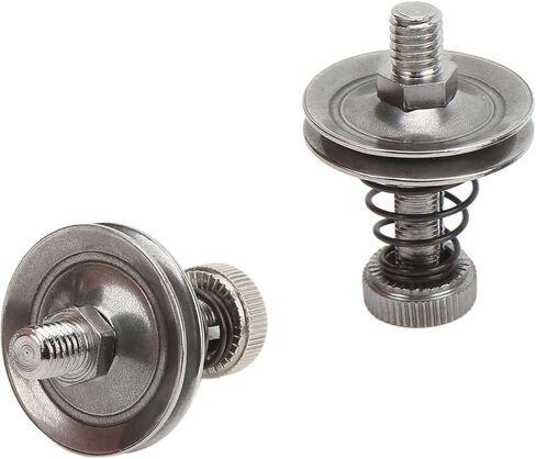 OEBUAFI 2pcs Thread Tension Assembly, Regulator Thread Tensioner Yarn Trapper Stainless Steel Sewing Machine Parts for Industrial Bar Old Fashioned Shoe Mending Machine in Kuwait