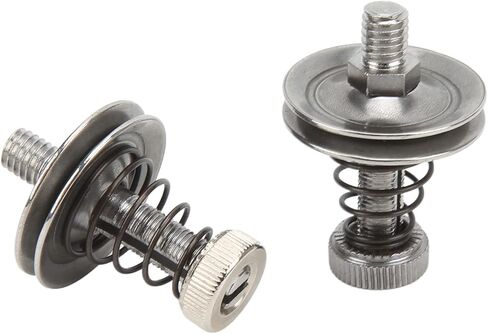 OEBUAFI 2pcs Thread Tension Assembly, Regulator Thread Tensioner Yarn Trapper Stainless Steel Sewing Machine Parts for Industrial Bar Old Fashioned Shoe Mending Machine in Kuwait