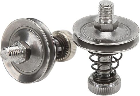OEBUAFI 2pcs Thread Tension Assembly, Regulator Thread Tensioner Yarn Trapper Stainless Steel Sewing Machine Parts for Industrial Bar Old Fashioned Shoe Mending Machine in Kuwait