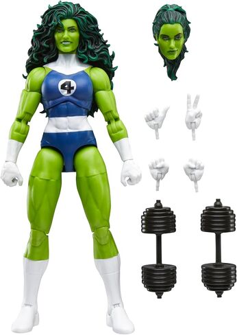 Marvel Legends Series She-Hulk Action Figure Inspired by Fantastic Four Comics in Kuwait