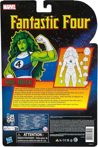 Marvel Legends Series She-Hulk Action Figure Inspired by Fantastic Four Comics in Kuwait