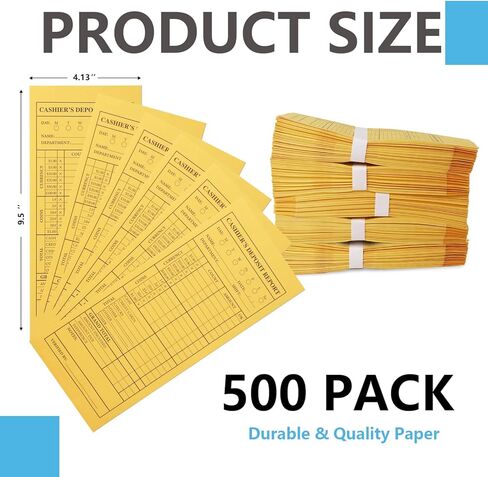 28lb 500Pcs Cash Deposit Envelopes with Self Seal Closure – Cash Envelopes for Small Businesses, 9 1/2 x 4 Money Envelopes for Retailers & Restaurants (Per Box) in Kuwait