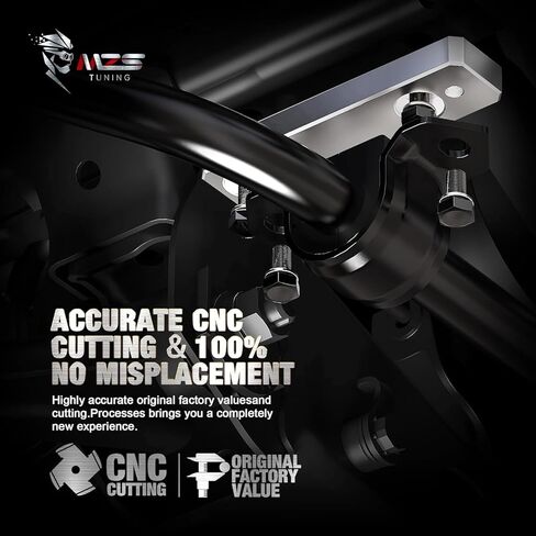 MZS Sway Bar Drop Bracket Kit، 1 "-3" المصاعد 2005-2023 Tacoma Sway Bar Relocation Drop Kits متوافق مع 4Runner / FJ Cruiser 2WD 4WD in Kuwait