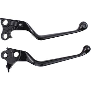 Hand Brake Clutch Lever Black Left and Right Side for Harley Sportster XL883 XL1200 Touring Road King Electra Glide Dyna Fat Bob Super Wide Glide Low Rider Softail Deluxe Heritage Springer in Kuwait