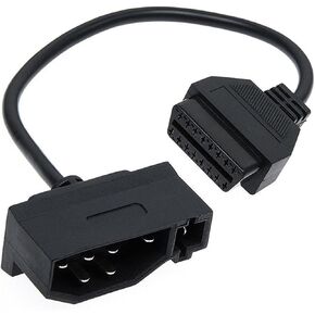 7 Pin OBD1 to OBD2 Adapter Replacement for Car Ford Code Reader Scanner Check Engine Repair Diagnostic Tool Cable Connector in Saudi Arabia