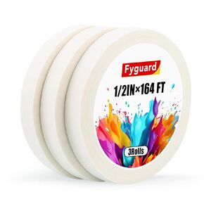 3 Rolls Artist Tape 0.5IN × 492 FT Total Watercolor Tape, Acid Free Artist Tape for Watercolor Paper Painting Masking Framing in Saudi Arabia