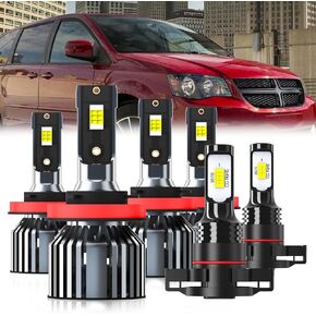 Fit For Hyundai Elantra 2007-2017 Light Bulbs, Hi-Lo Beam Fog Light Bulb, 6-Pack in Saudi Arabia