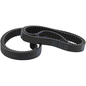 HTD5M Timing Belt Width 15/20/25mm Closed Loop Rubber Perimeter 295-345mm 1Pcs(330 mm - 66 Teeth,1PC_20MM) in Kuwait