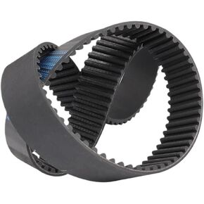 Transmission Belt Circle-arc Tooth Model HTD8M-3032-3408 Rubber Width 20/25/30/40mm 1Pcs(HTD8M3360-420T,1PC_20MM) in Kuwait