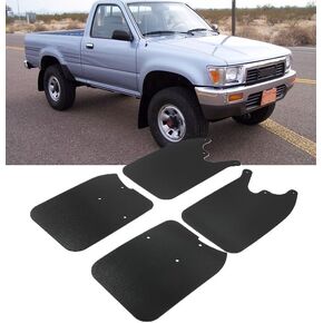 OE Quality Mud Guards Flaps for Toyota Tacoma 4x4 Prerunner for 1995 1996 1997 1998 1999 2000 2001 2002 2003 2004 Black Front and Rear 7662104040 7662204040 in Saudi Arabia