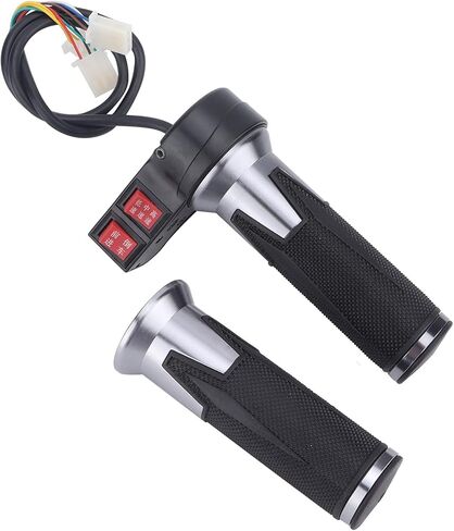 1Pair 3 Speed Gear Throttle Handle Grips, Electric Bike Throttle Grip, Motorcycle Grips for Electric Bikes, Scooters, Tricycles, Etc in Kuwait