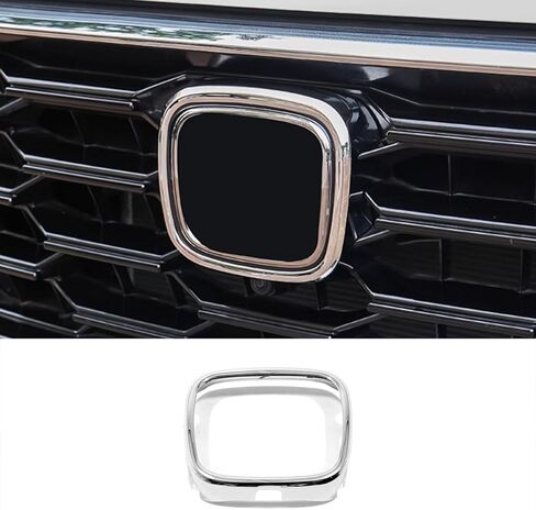 ملحقات السيارة مناسبة لهوندا CR-V CRV 2023 2024 2025 2026 غير مناسبة Crv Hybrid Car Front Grille Logo غطاء إطاري زخرفة (أسود لامع) قطعة واحدة ABS in Kuwait