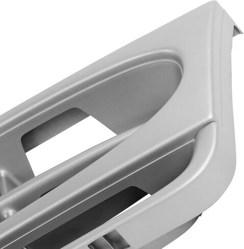 Auto Dynasty - FO1200338 مجموعة شواية المصد الأمامي بنمط المصنع متوافقة مع Ford E Series Econoline 1997-2002، مطلية باللون الرمادي in Kuwait