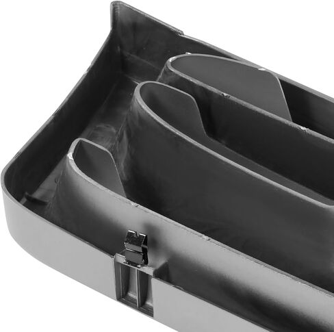 Auto Dynasty - FO1200338 مجموعة شواية المصد الأمامي بنمط المصنع متوافقة مع Ford E Series Econoline 1997-2002، مطلية باللون الرمادي in Kuwait