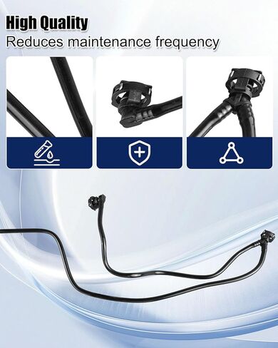2702031882 انبوب ماء مبرد مناسب لمرسيدس بنز A B CLA GLA مستوى W176 W246 C117 X156 2012 2013 2014 2015 2016 2017 2018 2019 استبدال ‎2465010325 in Kuwait