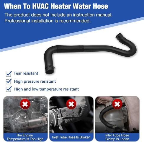 55038026AD Upper Radiator Coolant Hose Fit for Dodge Durango 2011-2025 for Jeep Grand Cherokee 2011-2021 Replace 55038026AF 55038026AJ HVAC Heater Water Hose in Kuwait