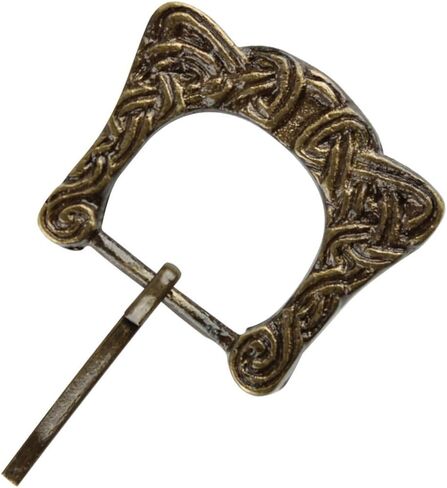 Armory Replicas™ أبازيم أحزمة مزخرفة من النحاس الصلب من العصور الوسطى الفايكنج والعصور الوسطى - تصميمات تاريخية مصنوعة يدويًا in Saudi Arabia