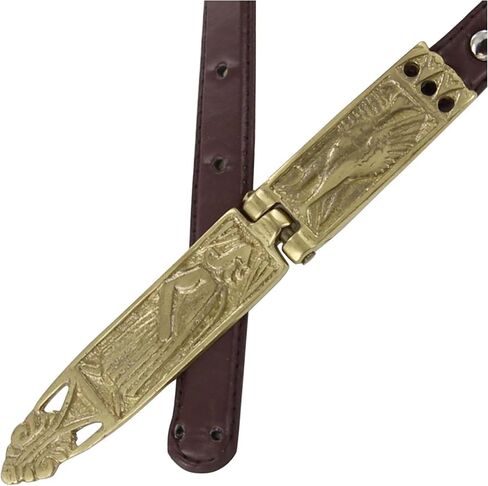 Armory Replicas™ أبازيم أحزمة مزخرفة من النحاس الصلب من العصور الوسطى الفايكنج والعصور الوسطى - تصميمات تاريخية مصنوعة يدويًا in Saudi Arabia