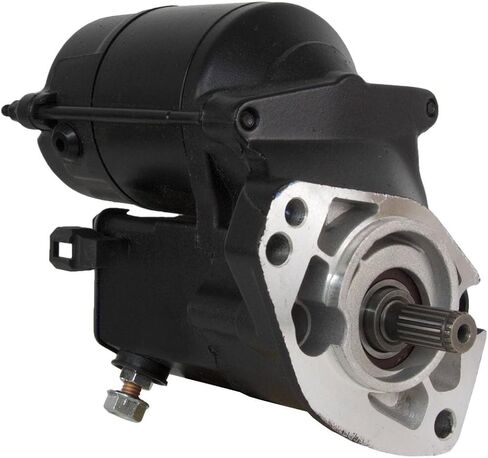 RAREELECTRICAL 12V Osgr Black Starter Compatible with 1994-2006 Harley-Davidson Fxr Fxr2 Fxr3 Fxr4 Fxlr Super Glide Low Rider 1340Cc 1450Cc Cw 18-Tooth Denso Replaces 31553-90 in Kuwait